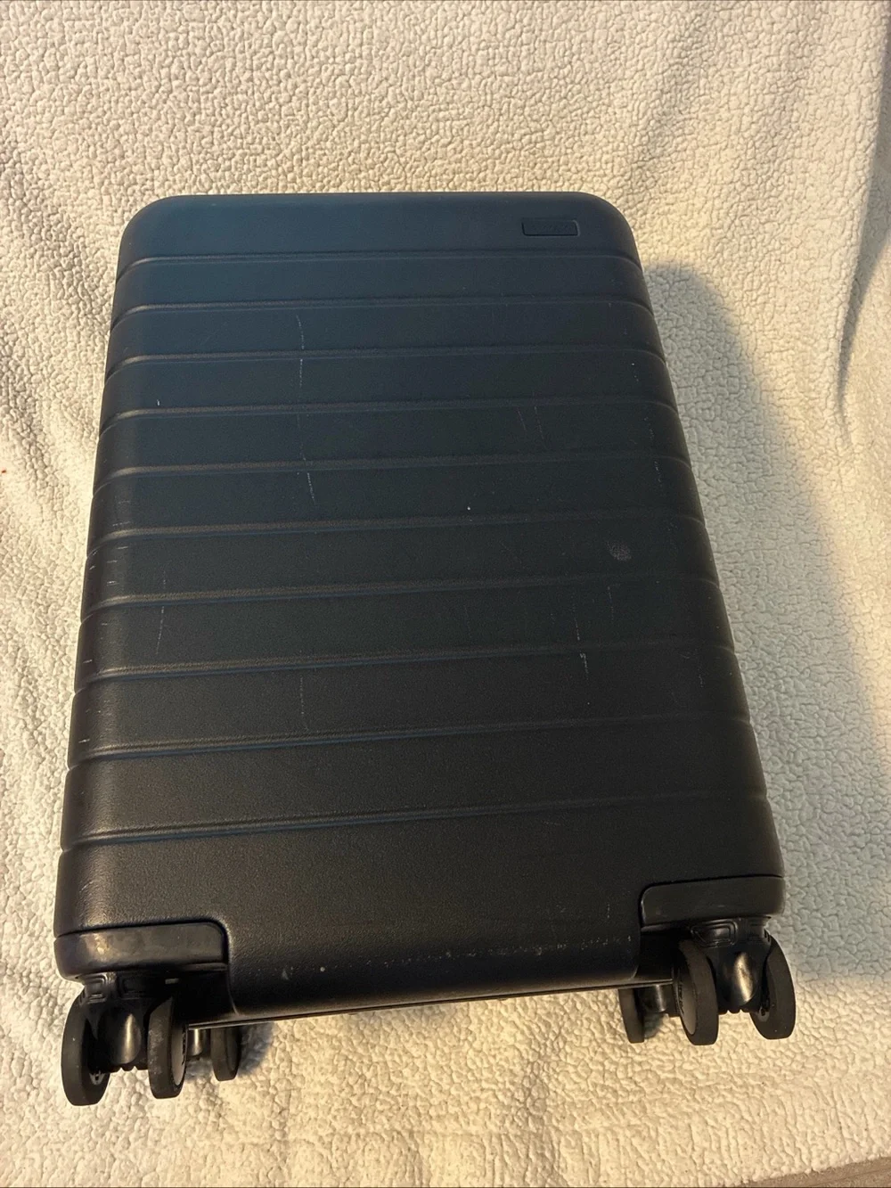 Away Suitcase Carry-On Luggage with Combination Lock Black